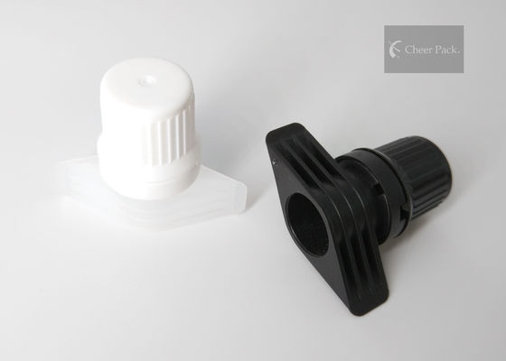Leak Proof HDPE Spout Cap Manufacturers 9.6mm Inner Size for Laundry Liquid Pouch