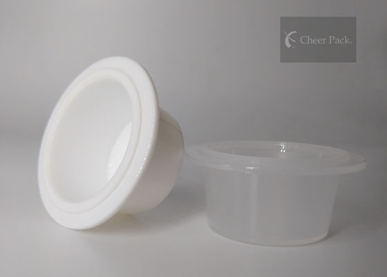 10 ml Capacity Round Capsule Recipe Pak PP Material Untuk Produk Perawatan Kulit