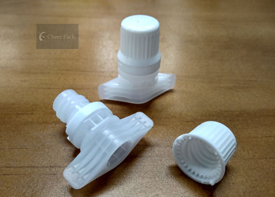 Botol Spout Soft Drink Reclosable Cap 9.6mm Inner Diameter, Warna Putih