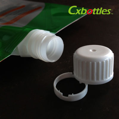 Cap Plastik Spout Profesional 9.6 Mm Untuk Kemasan Laundry Liquid, Sampel Gratis