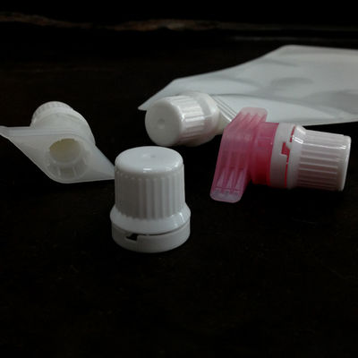 High Resistance 9.6mm PE Plastic Spout Cap Untuk Kemasan Sachet Cream Wajah