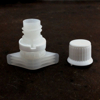 High Resistance 9.6mm PE Plastic Spout Cap Untuk Kemasan Sachet Cream Wajah