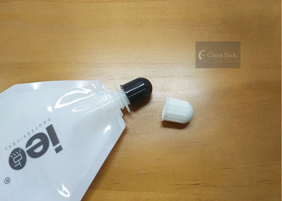 12 Millimeter Diameter Tuangkan Tutup Spout 100% Bahan PE Plastik