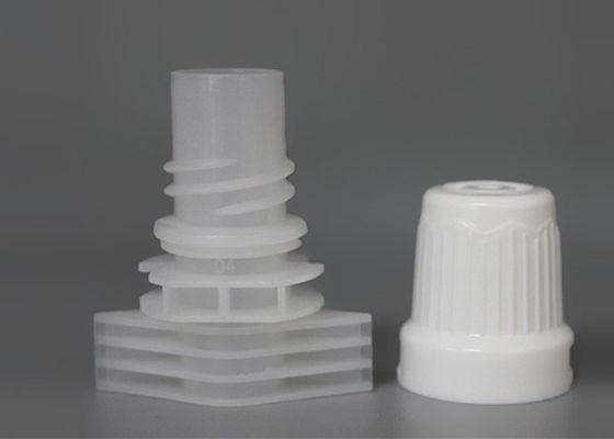 Pengencang kreatif plastik tuangkan topi cerat untuk paket susu Diameter dalam 12 mm