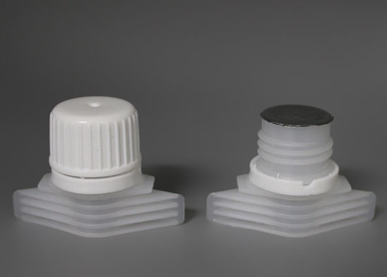 16mm Cap Tuang Spout Dengan Aluminium Seal Liner Untuk Berdiri Jelly Bag