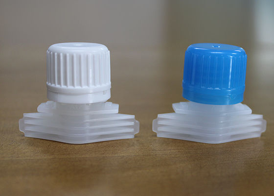 Colourful Plastik Spout Caps Dengan Spout Untuk Baby Food Side Gusset Bag / Nozzle Cover