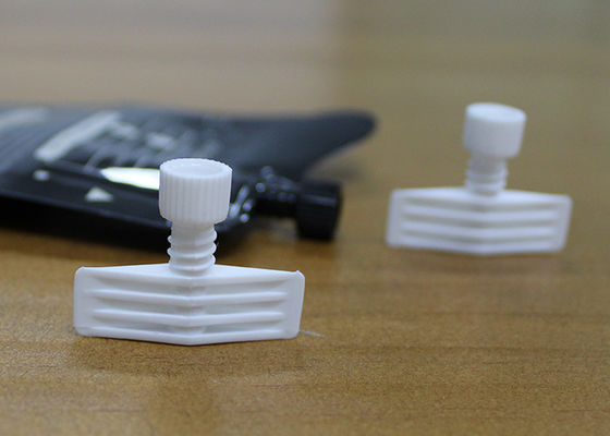 Leak - Proof Plastic Twist Spout Cap Untuk 25 Gram Tas Perawatan Kulit Tidak Beracun