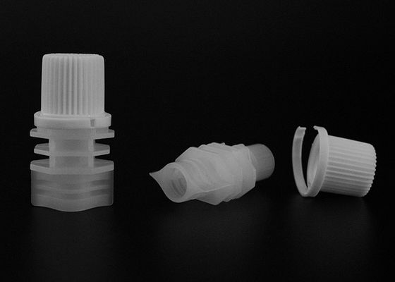 8.6mm Putih Anti Pencurian Plastik Cerat Meliputi Top Pada Kantung Jus Kantung