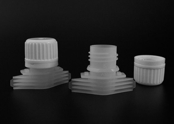 Food Grade Plastic Stand Up Pouch Spout Caps Warna Biru Diameter 16mm