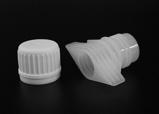 Food Grade Plastic Stand Up Pouch Spout Caps Warna Biru Diameter 16mm