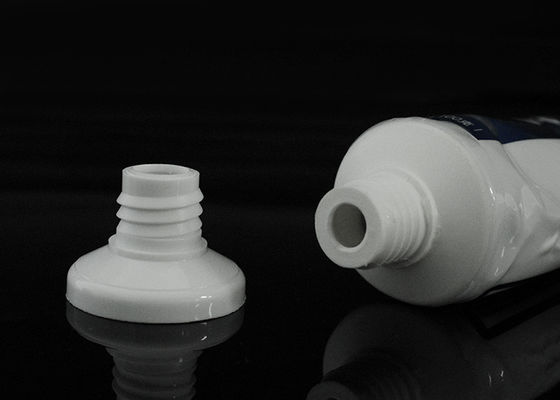 Kepala Tube Plastik PE Dalam Gaya Putaran Bawah Tertutup Untuk Tabung Pasta Gigi