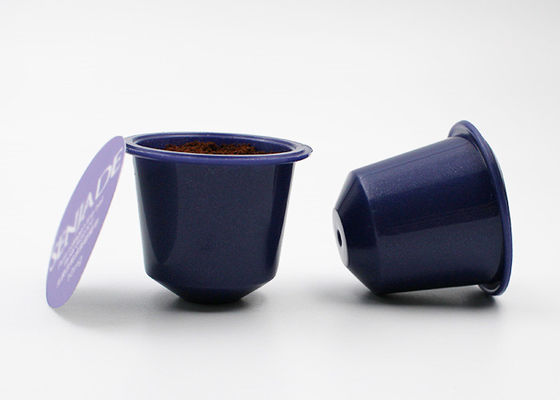 Mini Coffee Pod Kapsul Untuk Nespresso Susu Flavoured Powder / Minum Bubuk Kemasan Kapsul Dengan Sealing Film