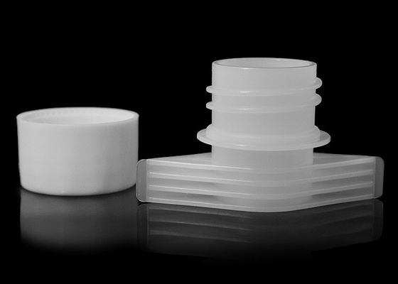 24.5mm Diameter Eksternal Plastik Tutup Cerat Untuk Cairan Deterjen Laundry