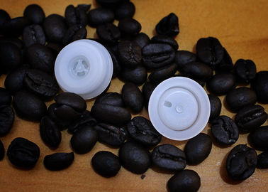 Salah satu cara degassing valve ukuran luar 19.8mm mematuhi tas fleksibel penyimpanan kopi