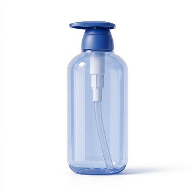 Kualitas  500ml PET Lotion Pump Bottle | Custom Cosmetic Packaging | BPA-free recyclable PET empty bottle for shampoo, body wash, liquid soap. Custom color & logo, bulk wholesale for cosmetic brands. pabrik