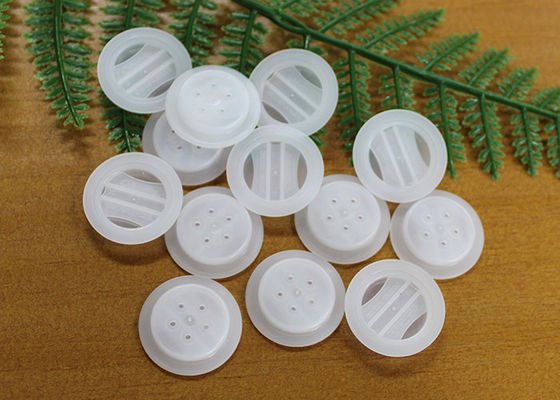 kualitas  Polythene Plastic One Way Air Vent Degassing Valve For Box Pouch Coffee Bag pabrik