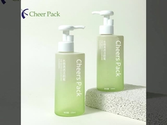 Kontainer Kosmetik Desain Baru 150ml/500ml Kemasan Perawatan Kulit Botol PET Gradient Putih Dengan Lotion