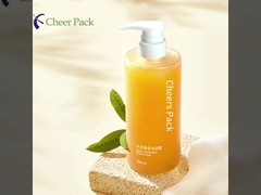 Fashion Mewah 400ml Custom Oval PET Botol Kemasan untuk minyak penghilang riasan