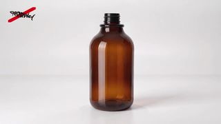 `Botol Pompa Lotion PET Amber 500ml | Pemasok Kemasan Shampo Kosmetik`