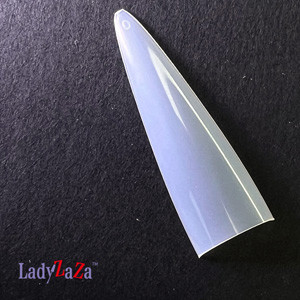kuku palsu 24 PCS plastik ABS press-on peti mati kuku palsu detachable dipakai kuku palsu