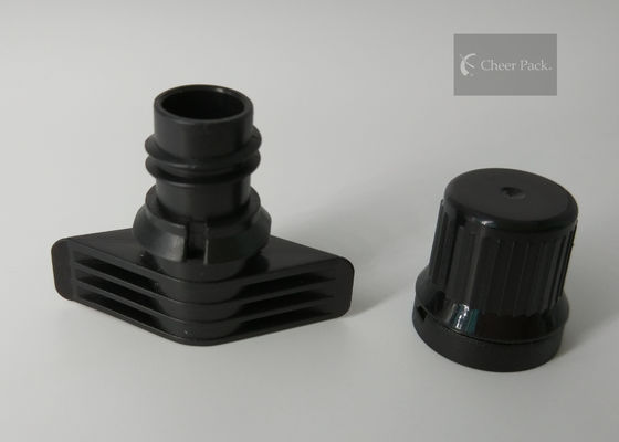 X-021 Warna Pink 9.6mm Cap Cerat Plastik Untuk Stand Up Pouch, Layanan ODM OEM
