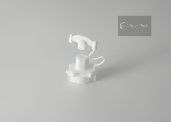 Pearl White Color Twist Spout Cap untuk Facial Mask Pouch, Diameter 5mm Inner