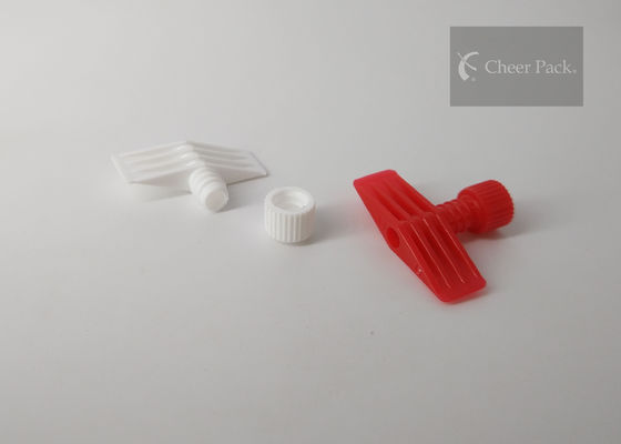 Diameter 4mm Caps Plastik Warna Merah Cap One - Sepotong Twist Off Style