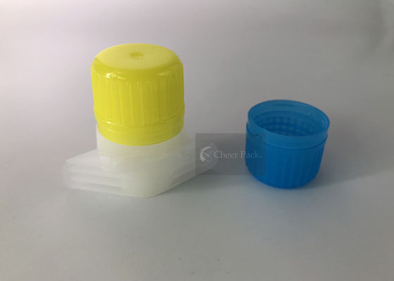 Diamerter 16mm PP Material Plastic Spout Caps untuk Stand up Pouchs