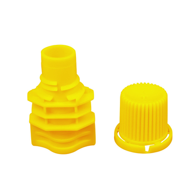 8.6mm Diameter Dalam Plastik Spout Cap Dibuat Dari Bahan PE Untuk Spout Bag