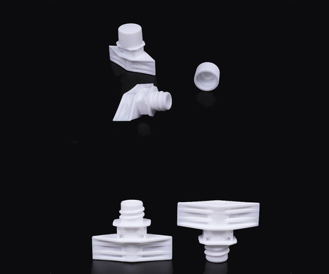 Produsen PE Plastic Spout Caps Dengan Diameter Dalam 5mm Untuk Produk Perawatan Kulit Pelindung Matahari Dan pelembab