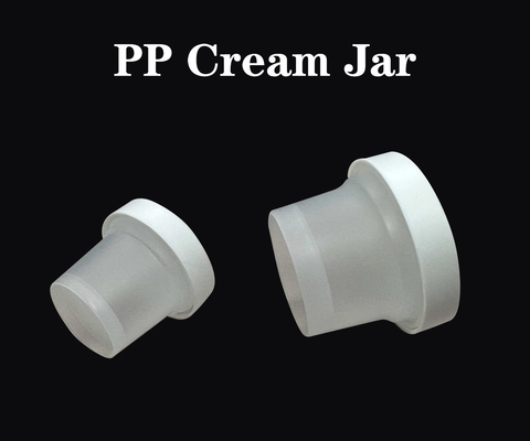 Bahan PP PCR 50ml 100ml 200ml Kaleng mulut lebar untuk kosmetik es krim, Mousse kue dan es krim