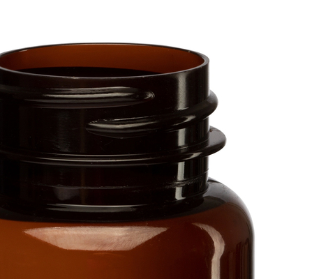 6.75 Oz 200 Ml Amber Hijau Gelap Polyester Produk Kesehatan Plastik Kemasan Botol Cap 38mm 38-400