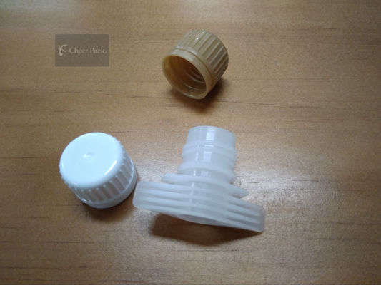 Anti-Theft Ring Type Plastic Spout Caps Food Grade Dengan Warna Putih