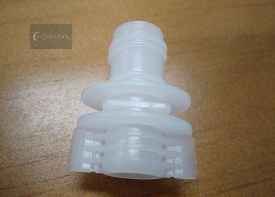 Putaran Round Duit Polyethylene Top Cap 12mm Untuk Tas Plastik / Kantung, Bahan Plastik