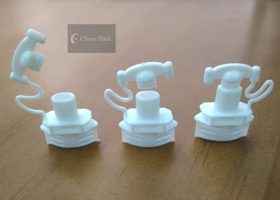 Safety Baby Food Pouch Caps Twist Off Style Dengan Ukuran Eksternal 0,8 * 0.6cm