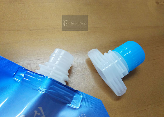 16mm Diameter Topi Bayi Makanan Kantong / Tutup Botol Cerat Plastik