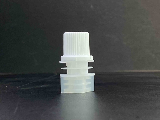 8.6mm Plastic Spout Caps digunakan pada kemasan kantong susu kedelai