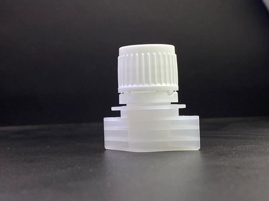 13mm Plastic Spout Caps digunakan pada kemasan kantong deterjen