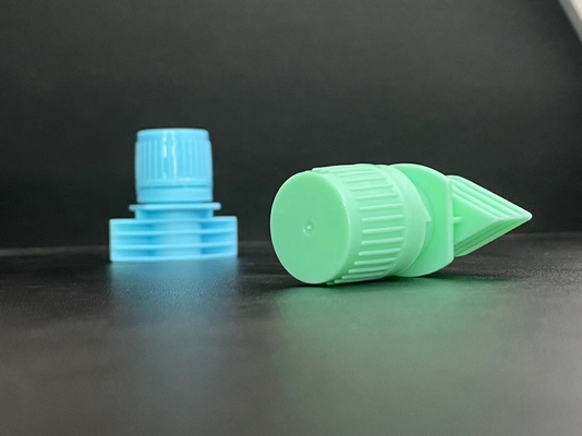 13mm Plastic Spout Caps digunakan pada kemasan kantong deterjen
