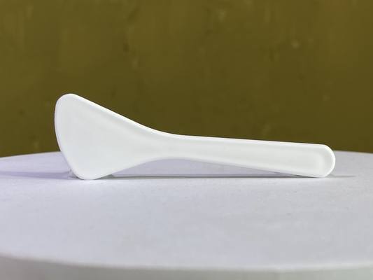 Putih Atau Disesuaikan 82mm PP Spatula Untuk Krim Kosmetik