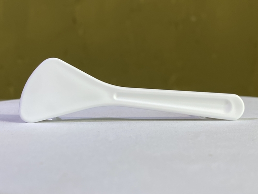 Putih Atau Disesuaikan 82mm PP Spatula Untuk Krim Kosmetik