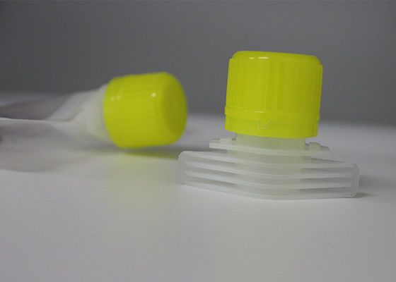 PE Corrosion Bukti Plastik Tuangkan Cerat Caps Untuk Paket Tas Pembersih Kaca Mobil