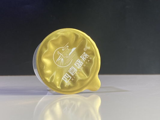 Aluminium Foil Tutup Heat Seal Komposit Tutup Untuk PS Cup Jar Botol