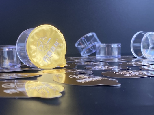 Aluminium Foil Tutup Heat Seal Komposit Tutup Untuk PS Cup Jar Botol