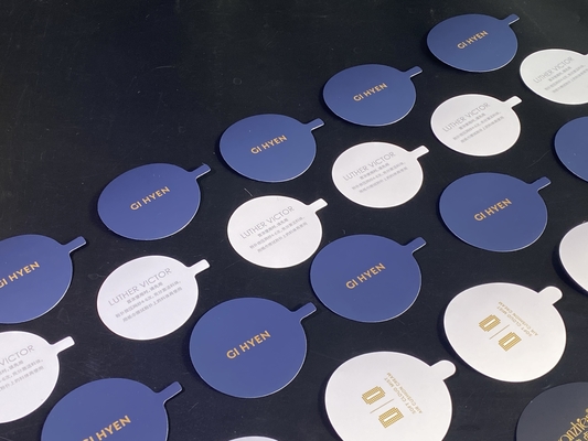 Powder Compact Heat-Sealing Film Lid Untuk Cosmetic Pressed Powder