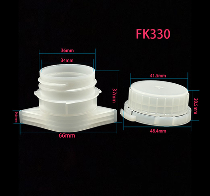 33mm Plastic Spout Caps digunakan pada kemasan kantong berdiri untuk kemasan makanan &amp; kosmetik