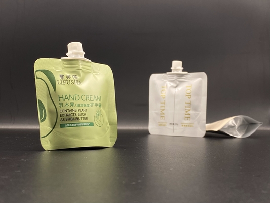 Kantong Spout Sisi Disesuaikan Untuk Sabun Tangan Sampo Cuci Piring Deterjen Cairan Kemasan Doypack Cairan
