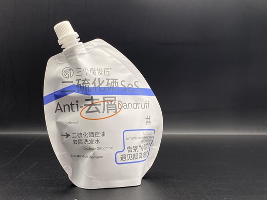 Kantong Spout Sisi Disesuaikan Untuk Sabun Tangan Sampo Cuci Piring Deterjen Cairan Kemasan Doypack Cairan