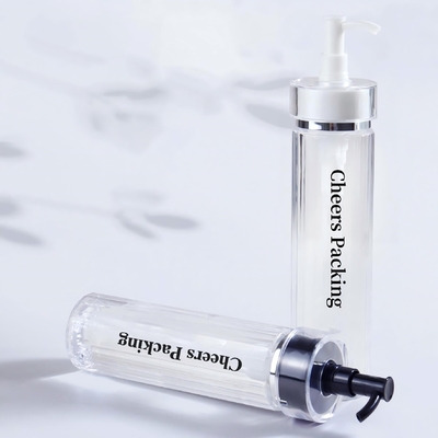 140ml PET Botol Kosmetik Untuk Lotion, Minyak Esensial Dengan Pompa Grosir Botol Kosmetik PET