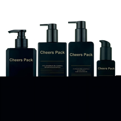 Botol PETG untuk lotion krim kosmetik esensi dengan pompa Grosir botol kosmetik PETG
